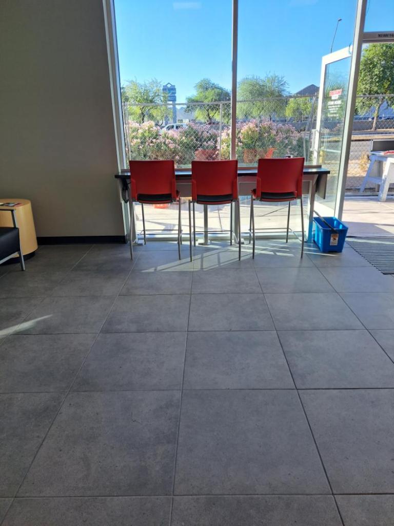 Final Cleaning of a Discount Tire in Phoenix, AZ