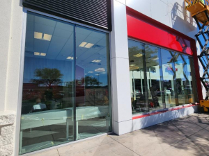 Post Construction Cleaning of a Discount Tire in Phoenix, AZ