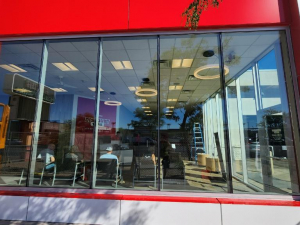 Post Construction Cleaning of a Discount Tire in Phoenix, AZ